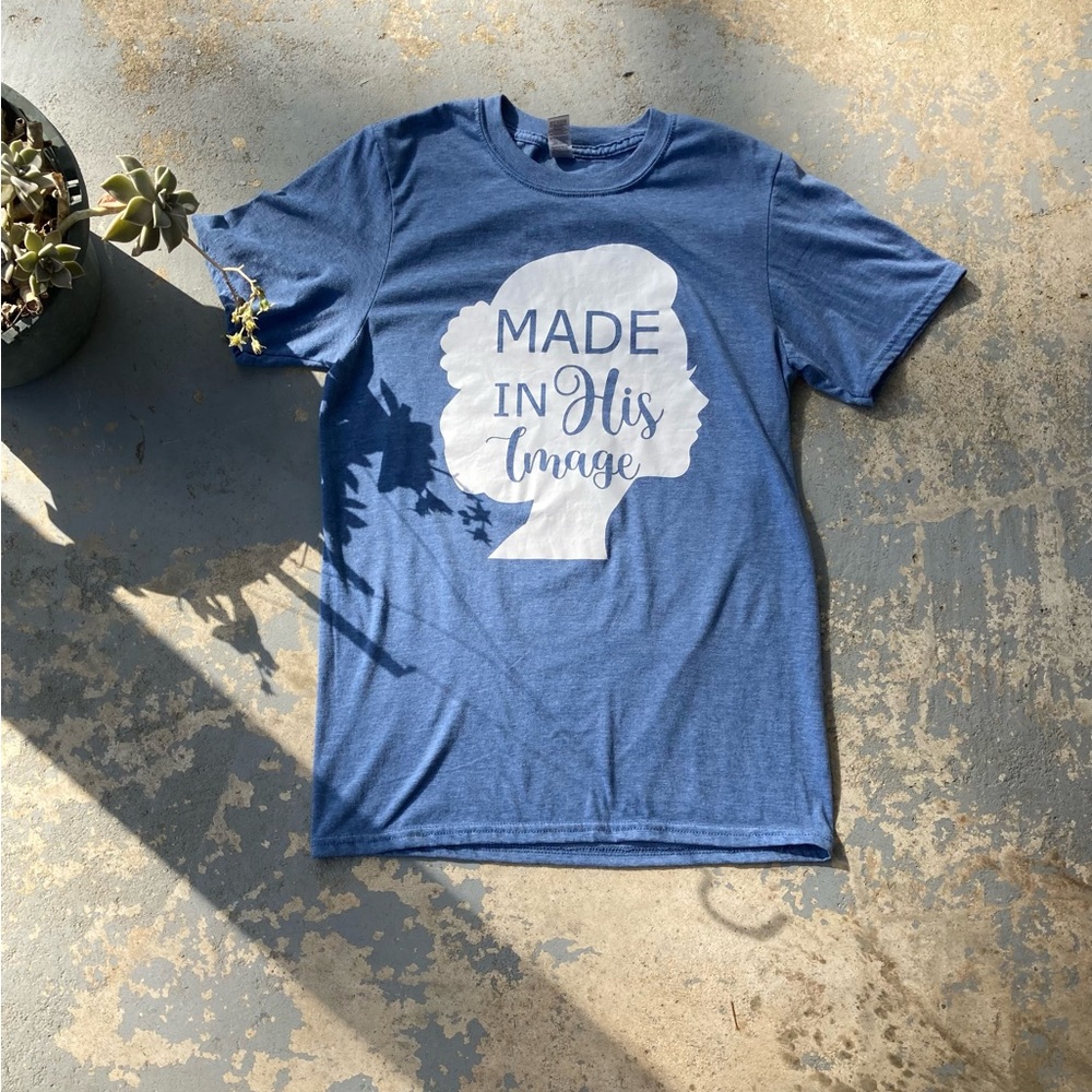 "Made In His Image" Ladies' Tee Shirt
